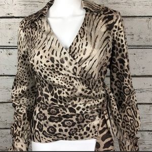 Jones New York Wrap Top